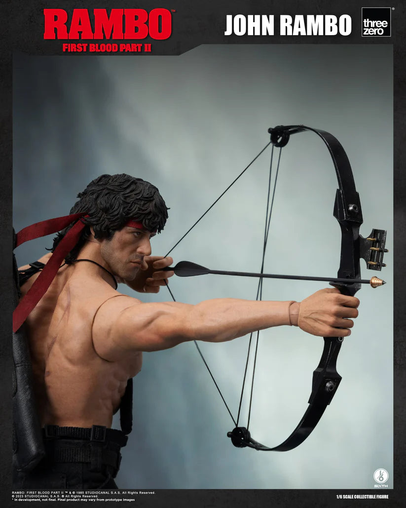 Threezero Rambo: First Blood Part II 1/6 John Rambo