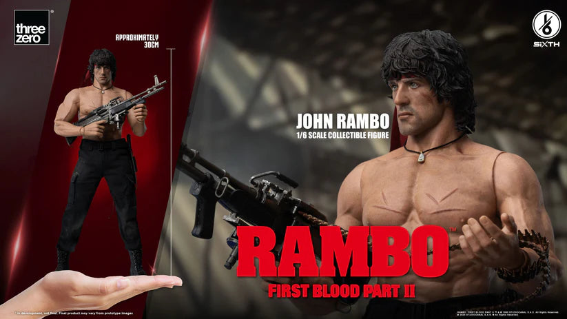Threezero Rambo: First Blood Part II 1/6 John Rambo