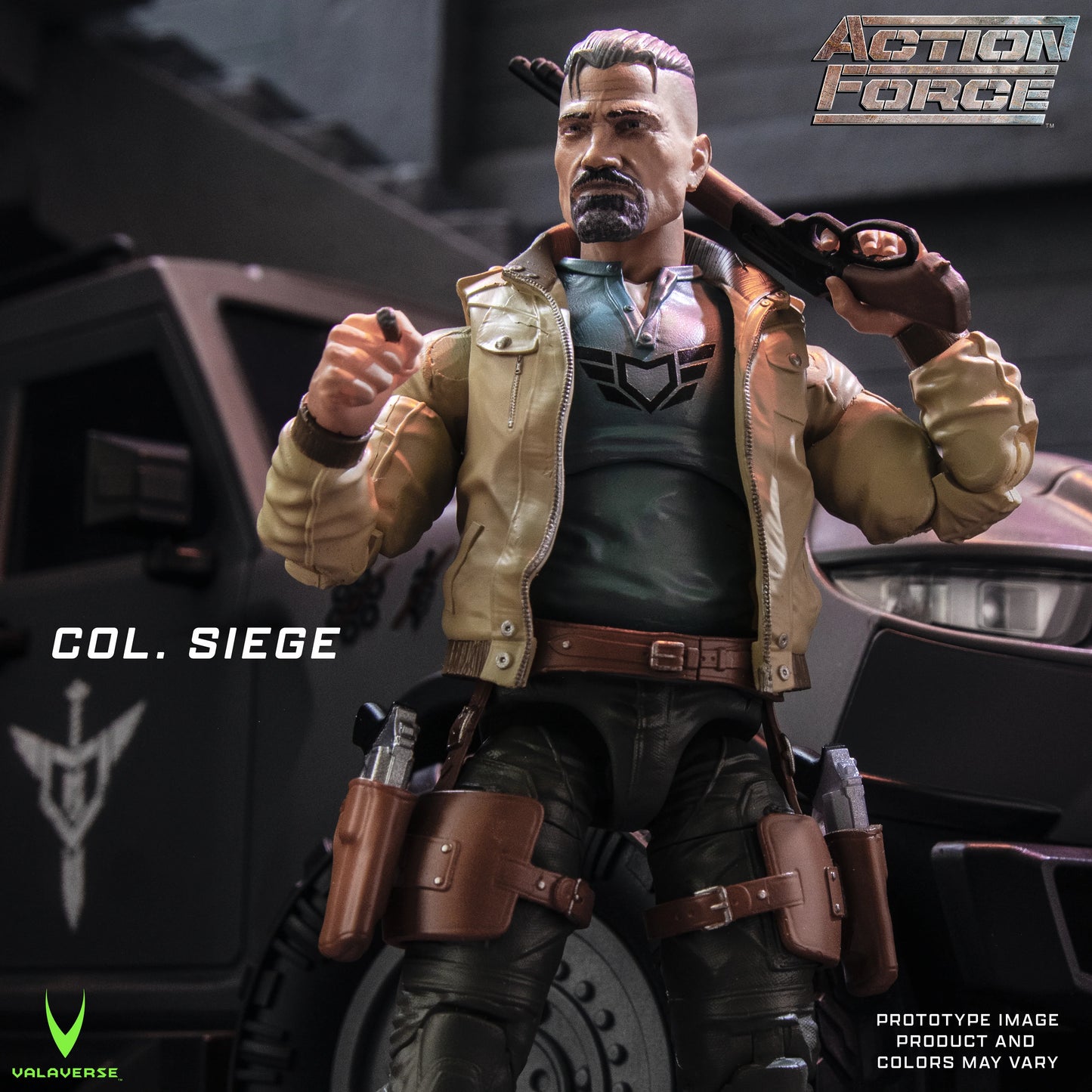 Action Force Col. Siege SERIES 5