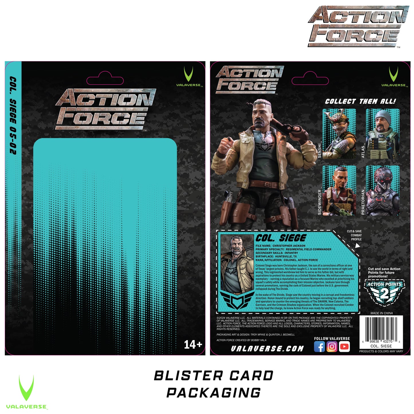 Action Force Col. Siege SERIES 5