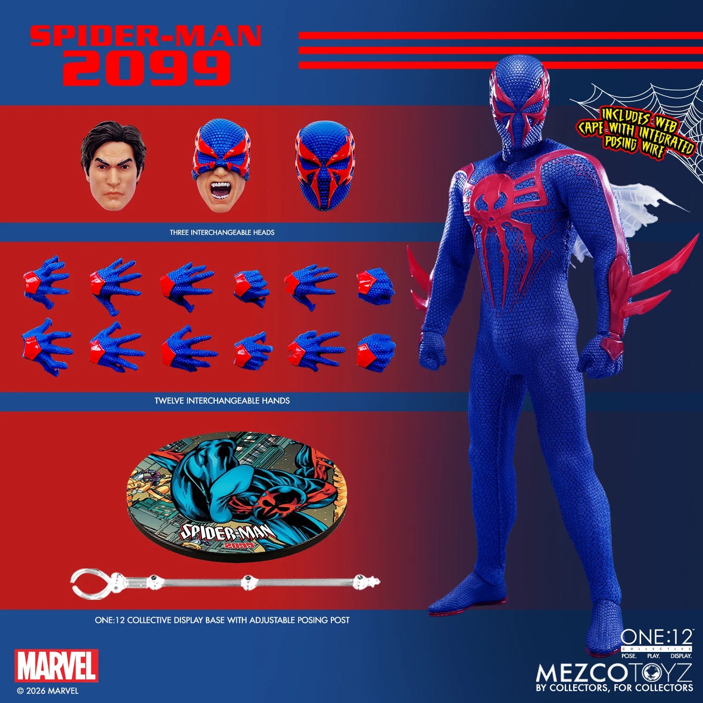 Mezco One:12 Collective Spider-Man 2099 PREORDER
