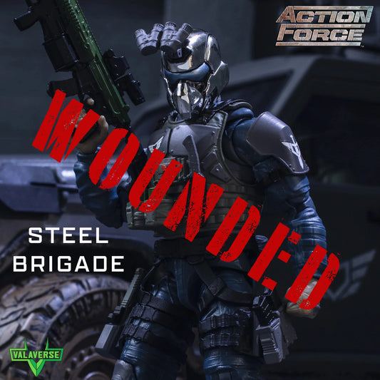 *WOUNDED* Action Force Steel Brigade 2025 Exclusive 1/12 Scale Action Figure