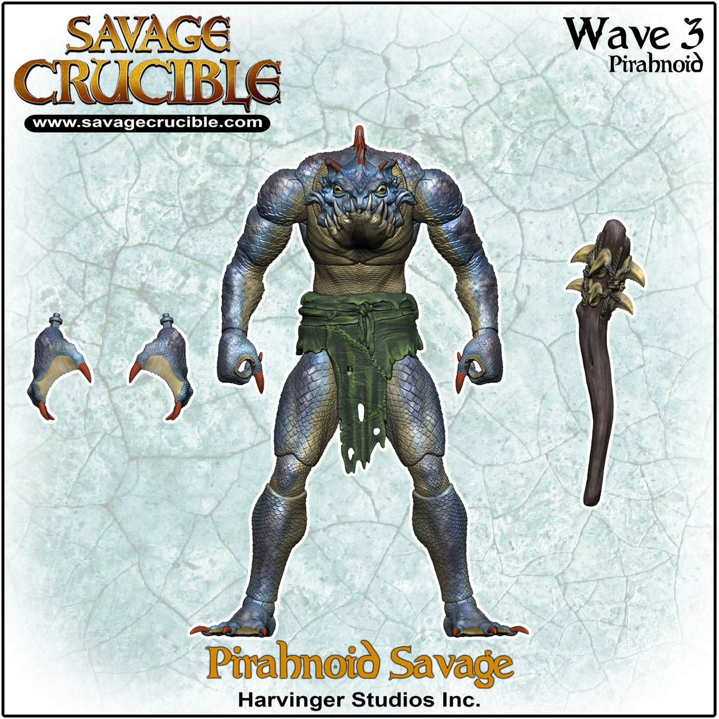 SAVAGE CRUCIBLE WAVE 3 PIRAHNOID SAVAGE PREORDER