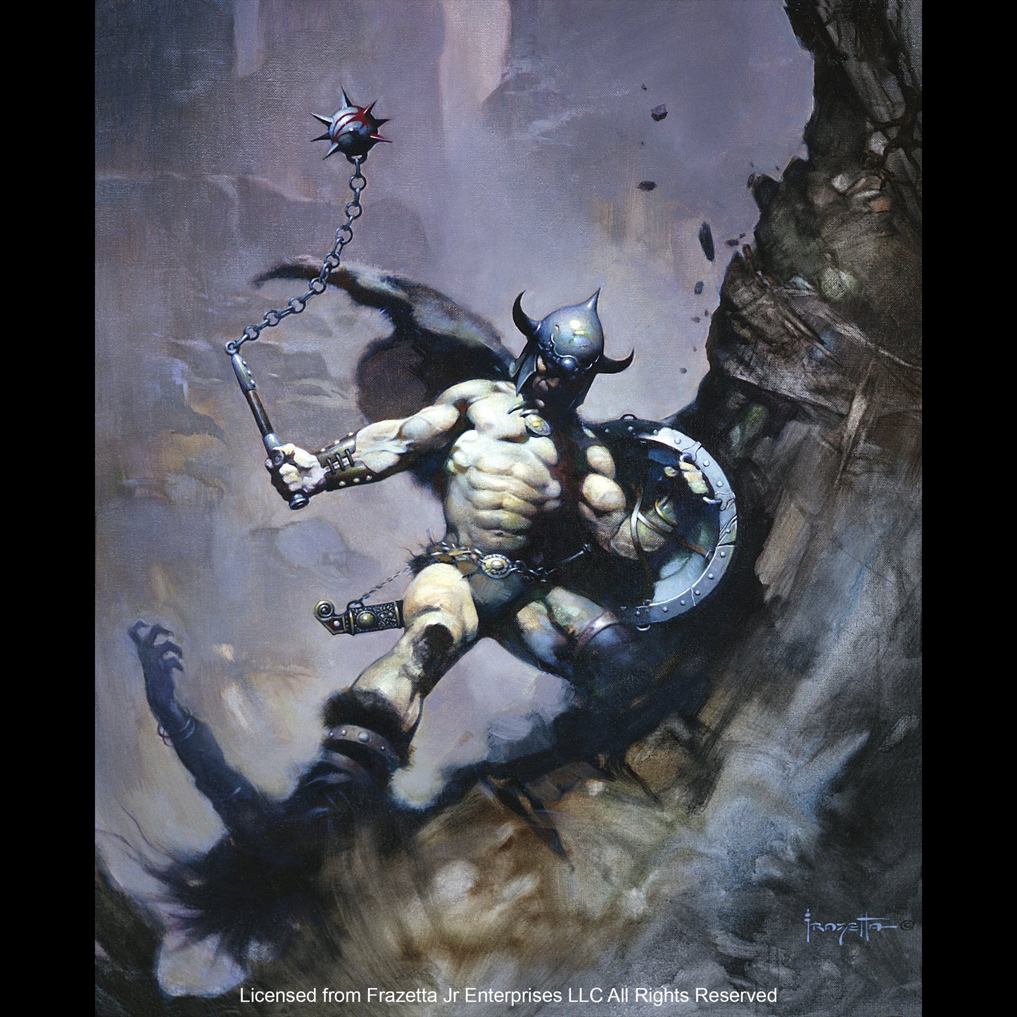 Savage Crucible Wave 2 Frazetta Warrior Ball and Chain