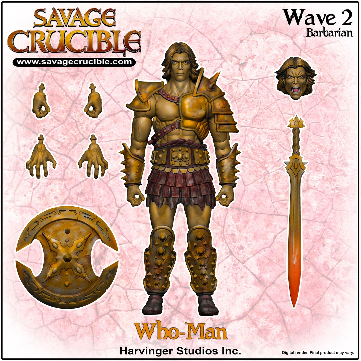 Savage Crucible Wave 2 Who Man PREORDER