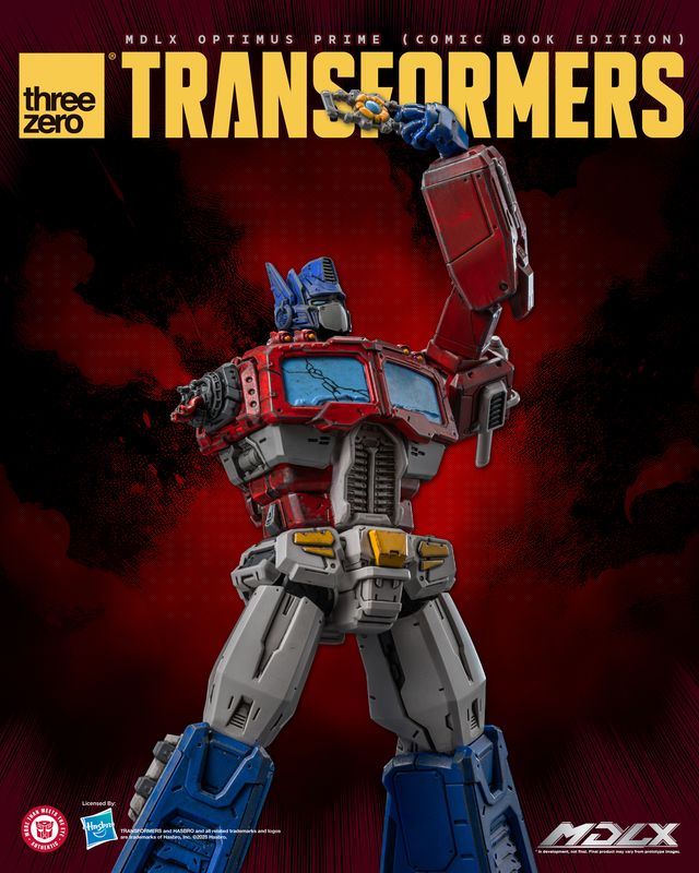 ThreeZero Transformers MDLX Optimus Prime (Comic Book Edition) PREORDER