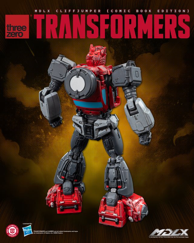 ThreeZero Transformers MDLX Cliffjumper (Comic Book Edition) PREORDER