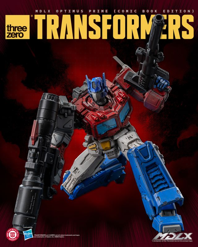 ThreeZero Transformers MDLX Optimus Prime (Comic Book Edition) PREORDER