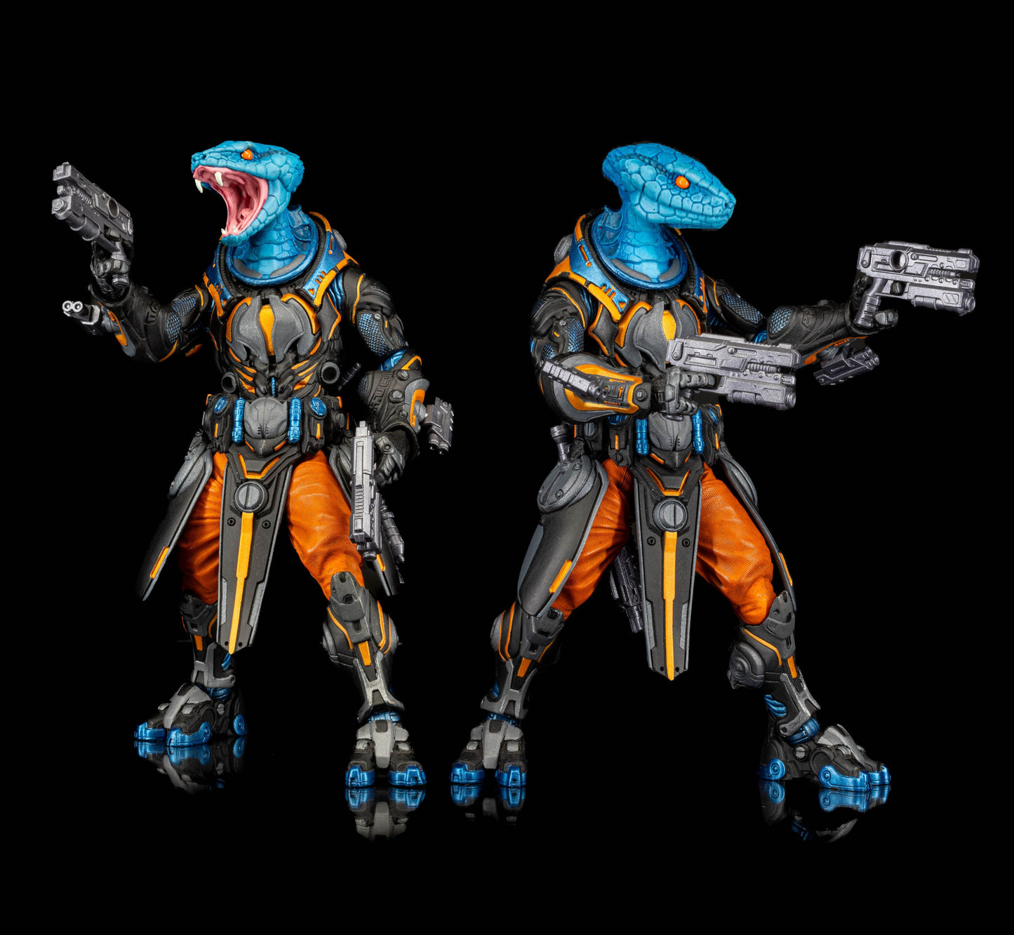 Cosmic Legions Serpent Soldiers Cosmic Character Pack