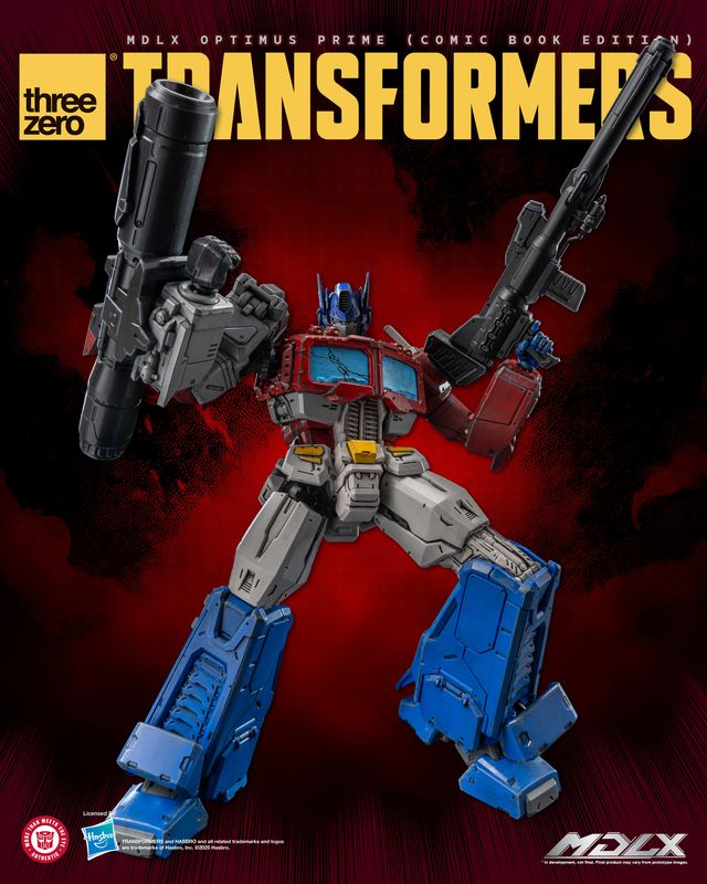 ThreeZero Transformers MDLX Optimus Prime (Comic Book Edition) PREORDER