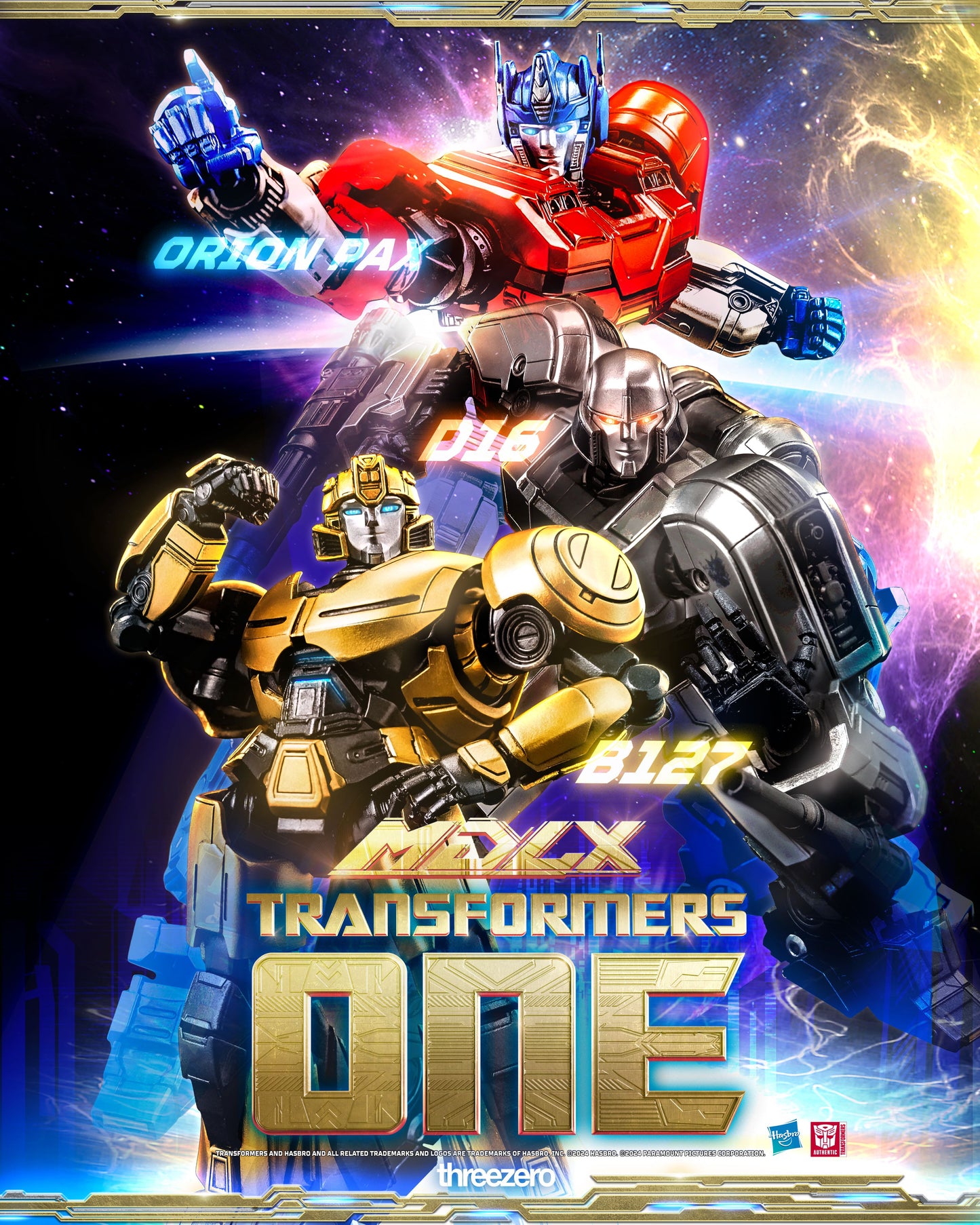 ThreeZero Transformers One MDLX Optimus Prime/Orion Pax