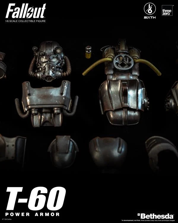 ThreeZero FALLOUT SiXTH T-60 Power Armor 1/6 Scale Figure (Reissue)