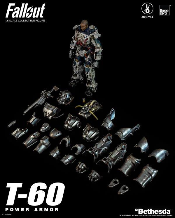 ThreeZero FALLOUT SiXTH T-60 Power Armor 1/6 Scale Figure (Reissue)