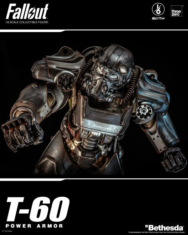 ThreeZero FALLOUT SiXTH T-60 Power Armor 1/6 Scale Figure (Reissue)