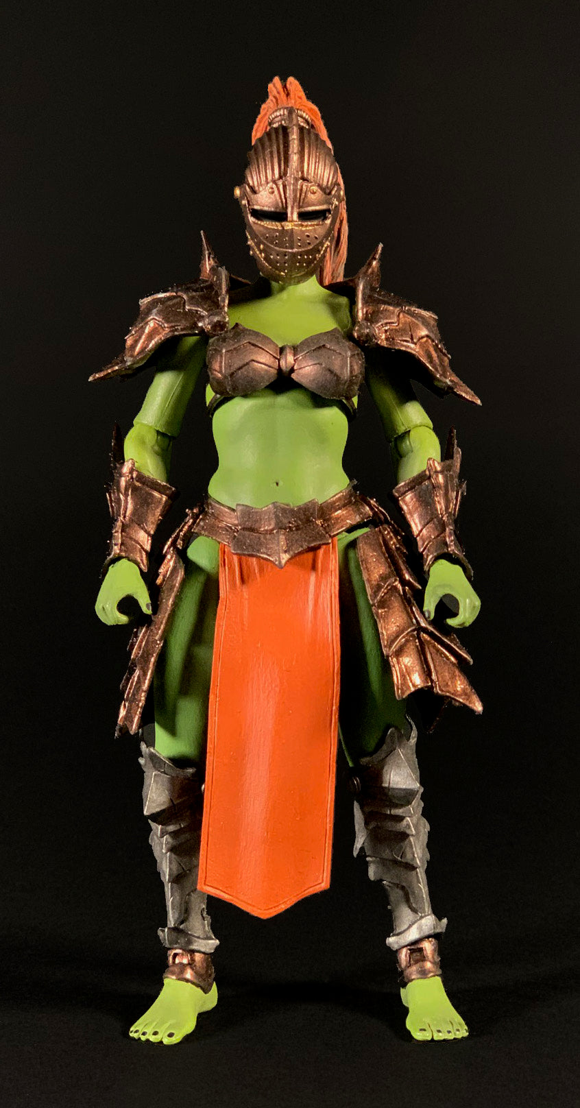Mythic Legions War of the Aetherblade Forge Founder Deluxe Female Orc Builder