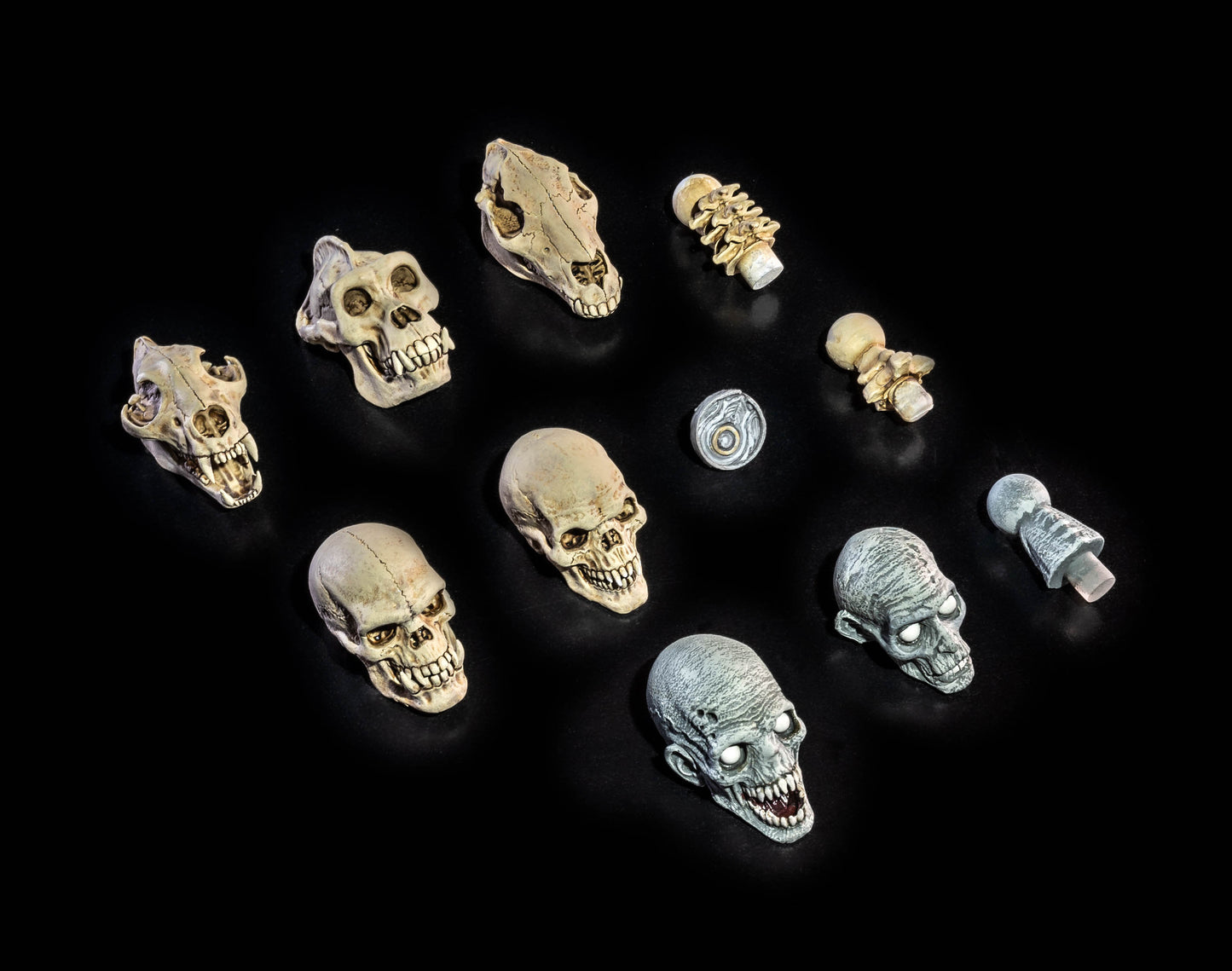 Mythic Legions All Stars 6 Undead Heads Pack PREORDER