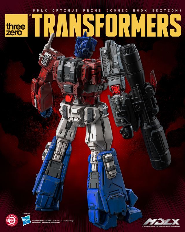 ThreeZero Transformers MDLX Optimus Prime (Comic Book Edition) PREORDER