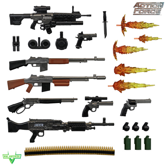 Action Force Weapons Pack (Juliet) 1/12 Scale Accessory Set
