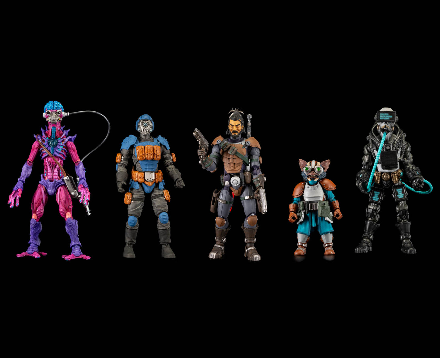 Cosmic Legions: Mortal Thorn Book One Heads Pack PREORDER