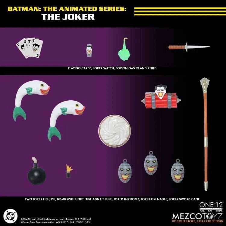 Mezco Toyz Batman: The Animated Series One:12 Collective The Joker Action Figure