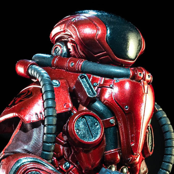 Cosmic Legions T.U.5.C.C. Pilot *Dinged Box*