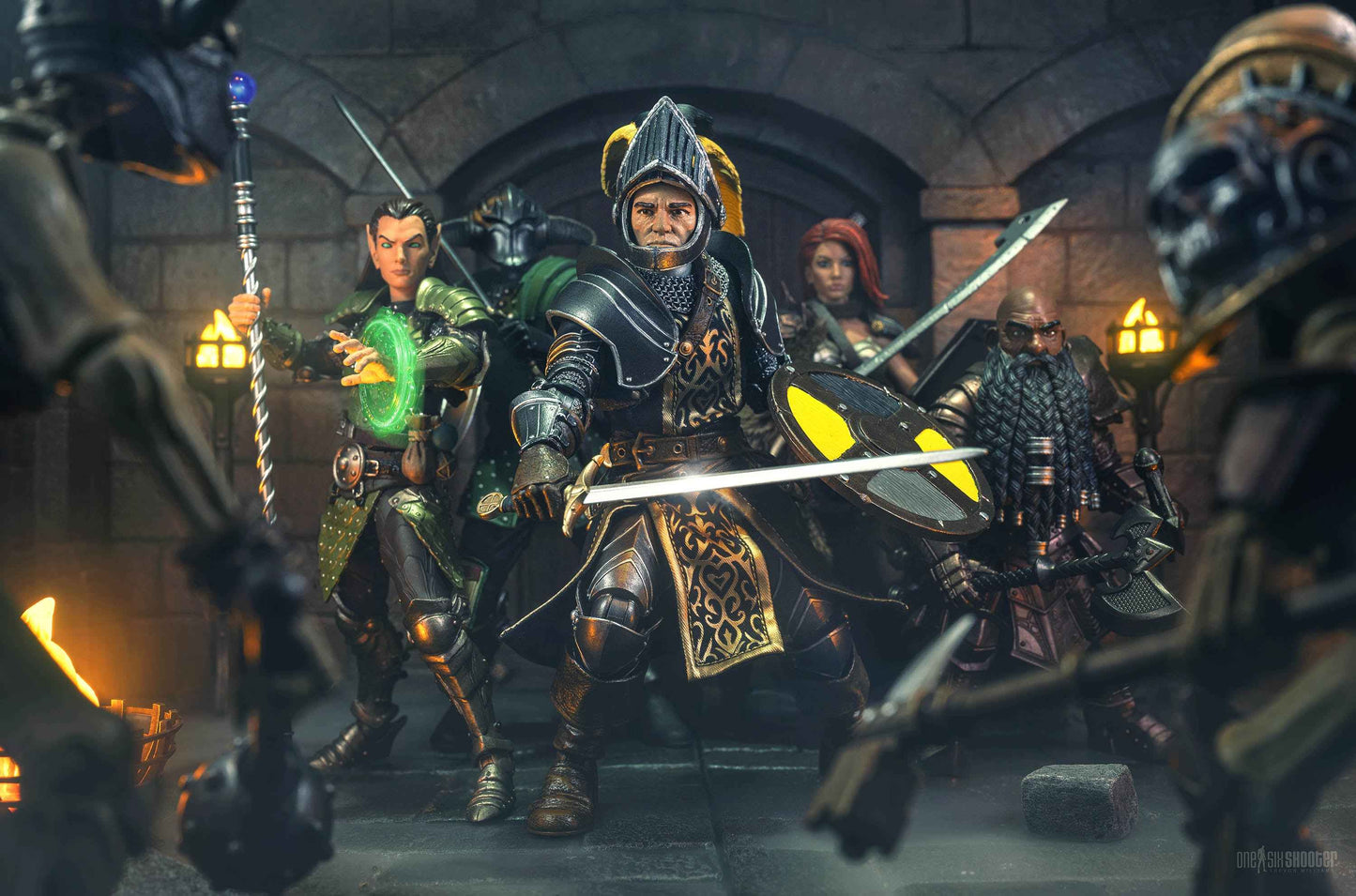 Mythic Legions The Roleplaying Game Heroic Paladin/Cleric Deluxe Action Figure PREORDER