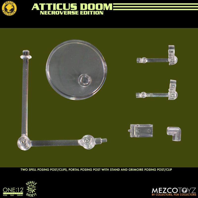 Mezco One:12 Rumble Society - Atticus Doom: Necroverse Edition