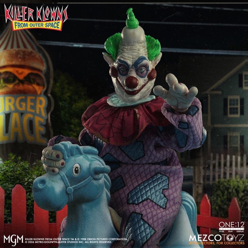 Mezco One:12 Collective Killer Klowns from Outer Space: Jumbo PREORDER