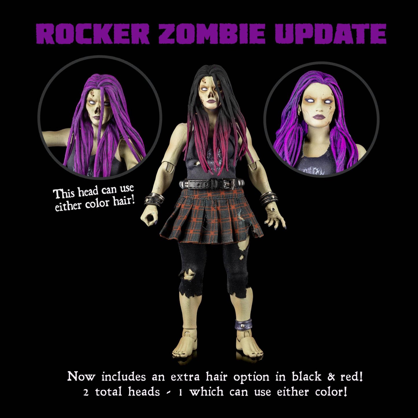 Mythic Legions Graveyard Rocker Zombie PREORDER