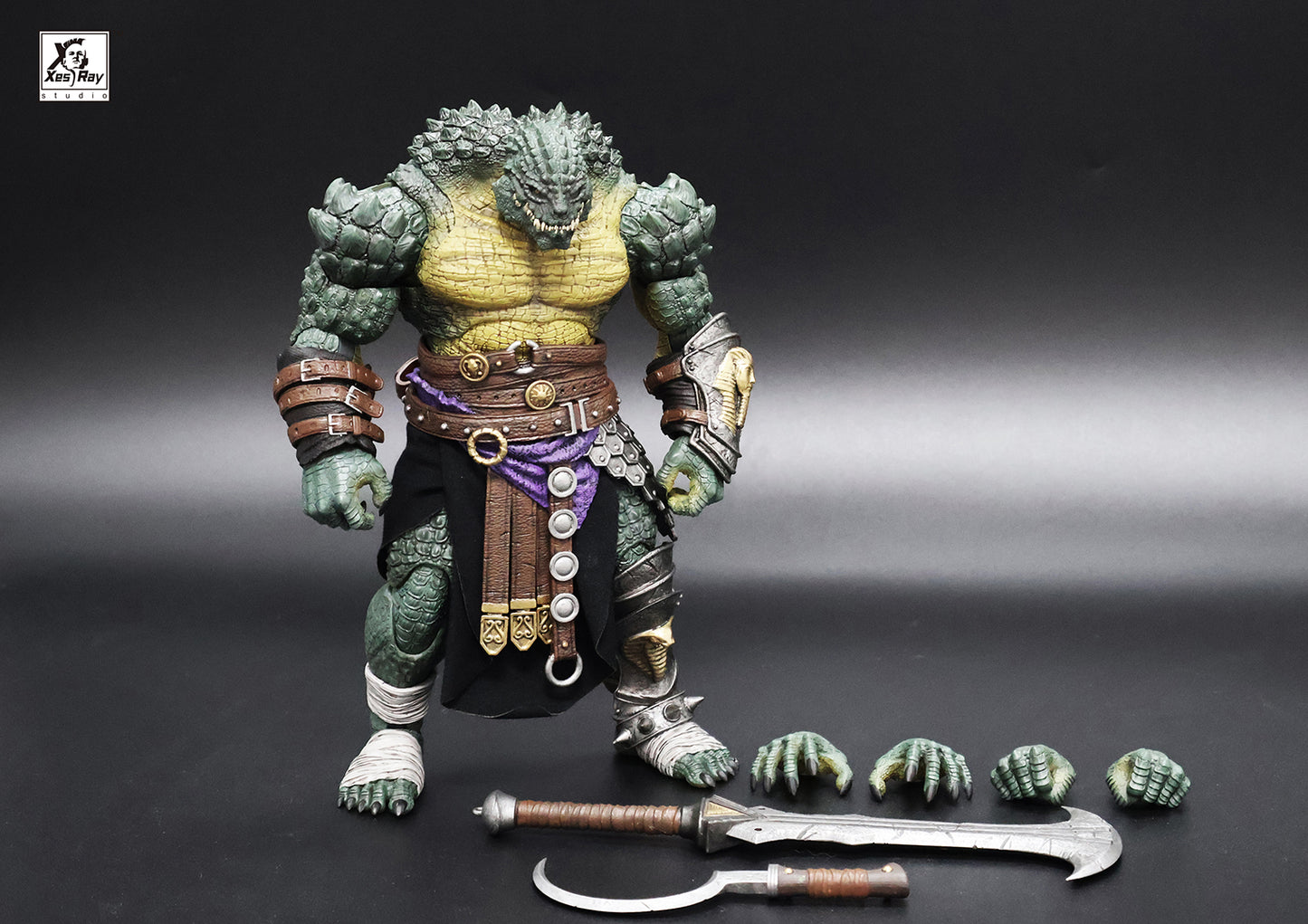 Xesray Studio Combatants Fight For Glory Tukhoris Sobek's Jaws 022 Action Figure PREORDER