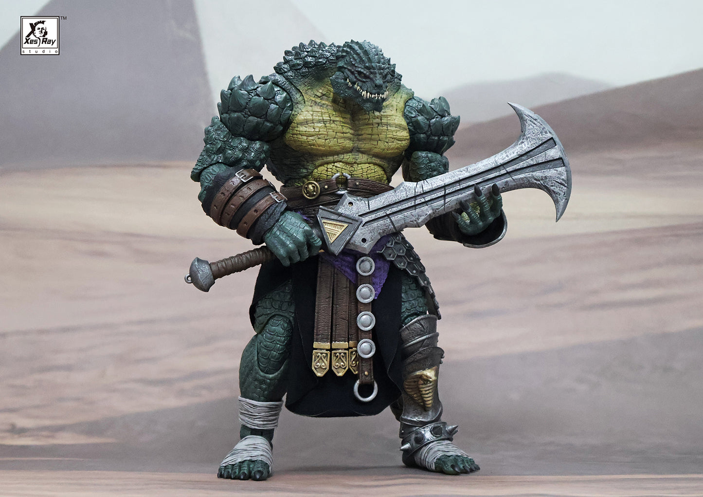 Xesray Studio Combatants Fight For Glory Tukhoris Sobek's Jaws 022 Action Figure PREORDER