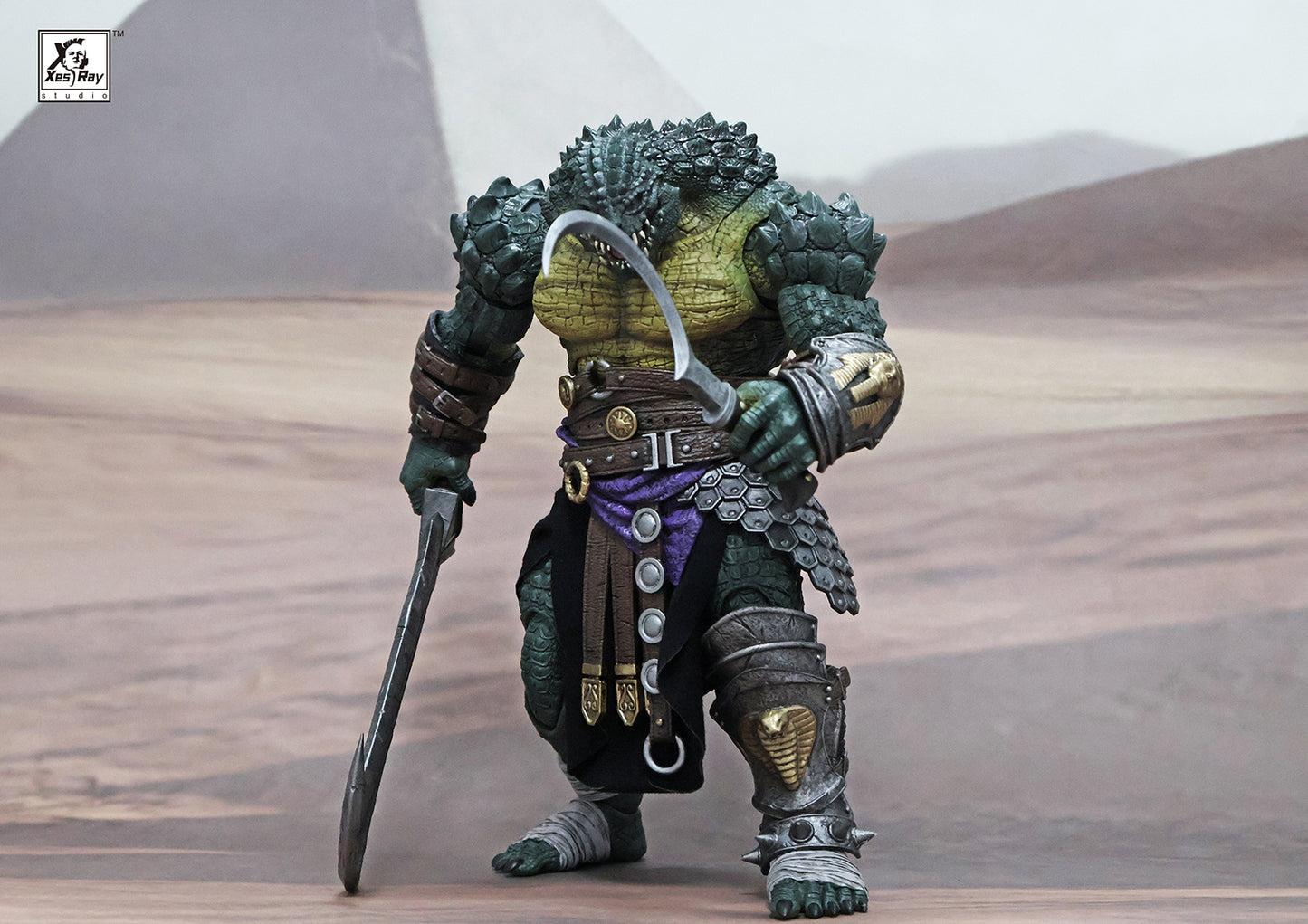 Xesray Studio Combatants Fight For Glory Tukhoris Sobek's Jaws 022 Action Figure PREORDER