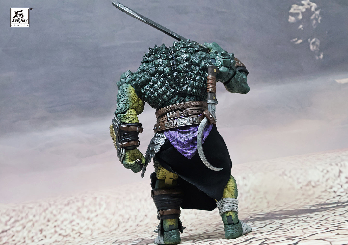 Xesray Studio Combatants Fight For Glory Tukhoris Sobek's Jaws 022 Action Figure PREORDER