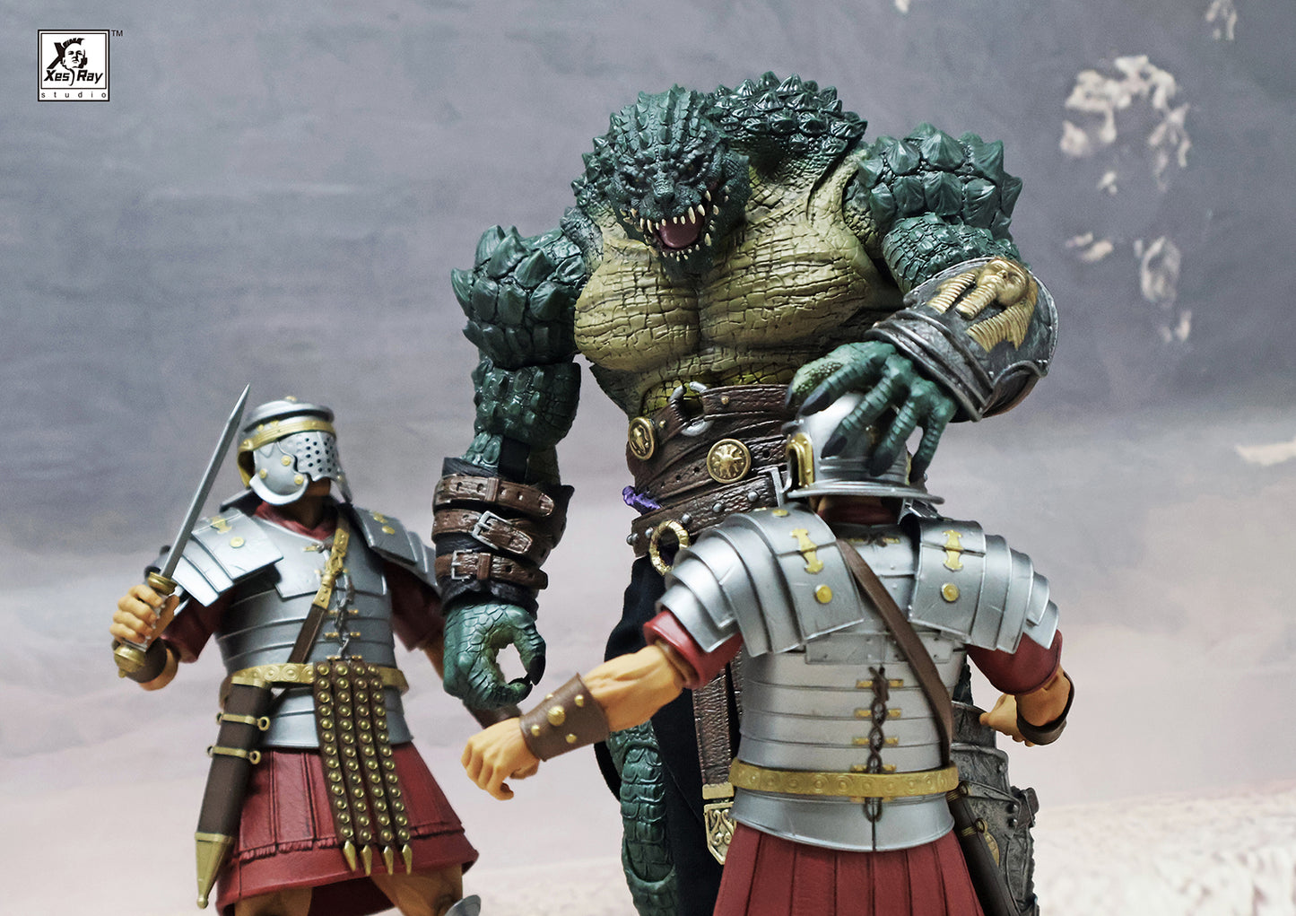 Xesray Studio Combatants Fight For Glory Tukhoris Sobek's Jaws 022 Action Figure PREORDER