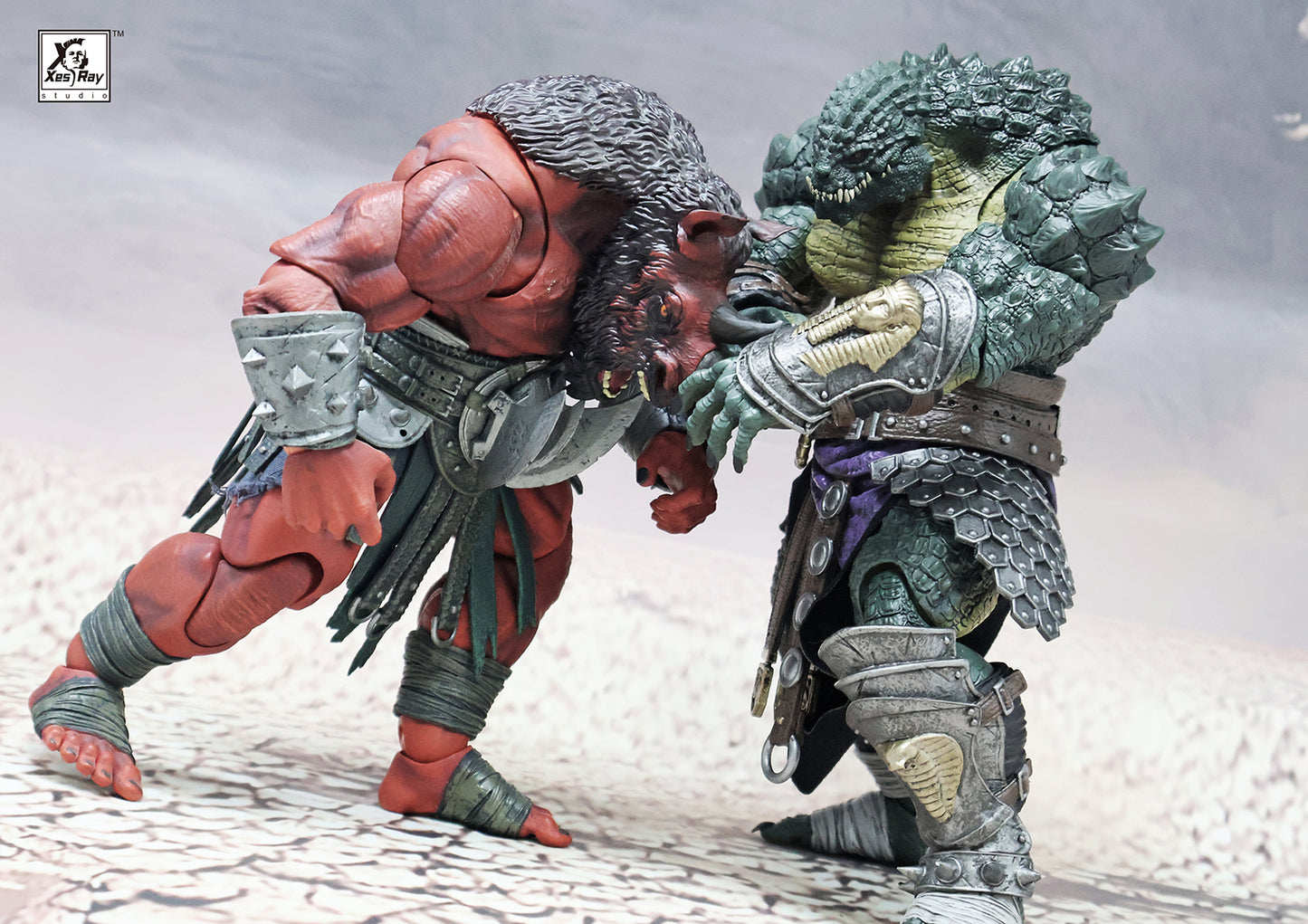 Xesray Studio Combatants Fight For Glory Tukhoris Sobek's Jaws 022 Action Figure PREORDER