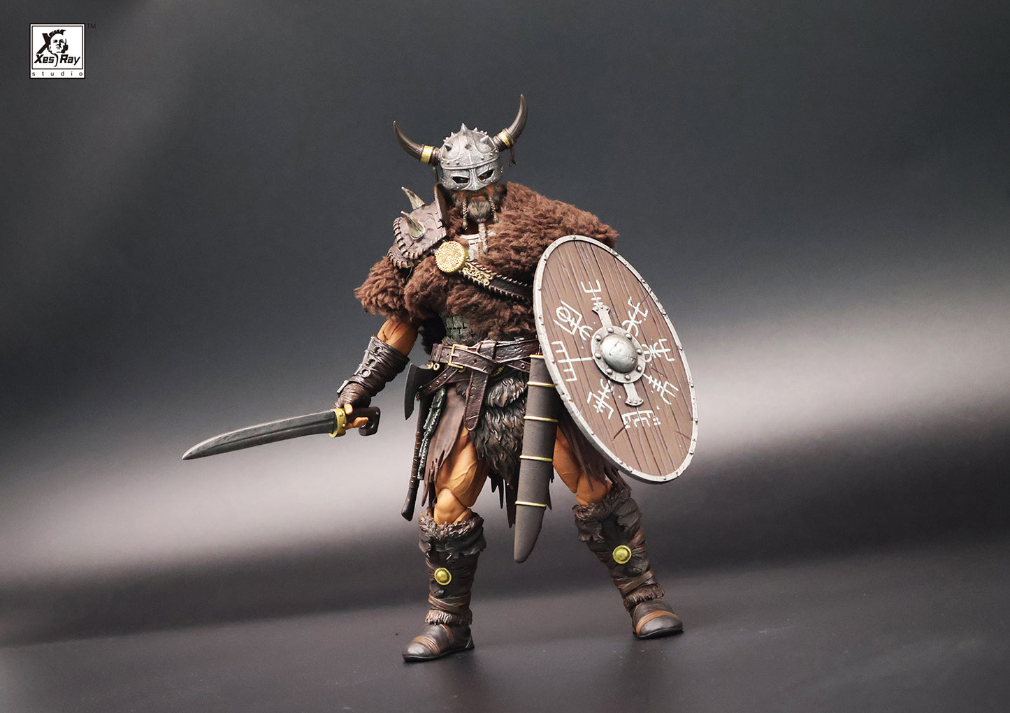Xesray Studio Combatants Fight For Glory Krimharth the Barbarian Mercenary 1/12 Scale Action Figure PREORDER