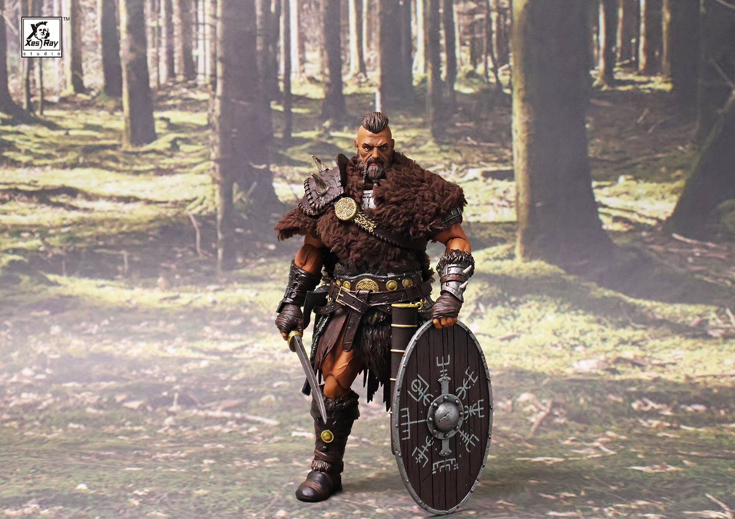 Xesray Studio Combatants Fight For Glory Krimharth the Barbarian Mercenary 1/12 Scale Action Figure PREORDER