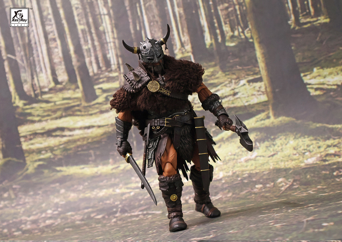 Xesray Studio Combatants Fight For Glory Krimharth the Barbarian Mercenary 1/12 Scale Action Figure PREORDER