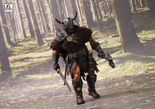 Xesray Studio Combatants Fight For Glory Krimharth the Barbarian Mercenary 1/12 Scale Action Figure PREORDER