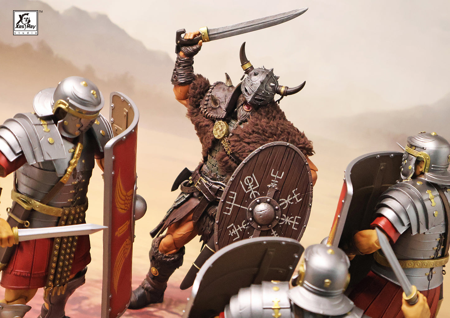 Xesray Studio Combatants Fight For Glory Krimharth the Barbarian Mercenary 1/12 Scale Action Figure PREORDER
