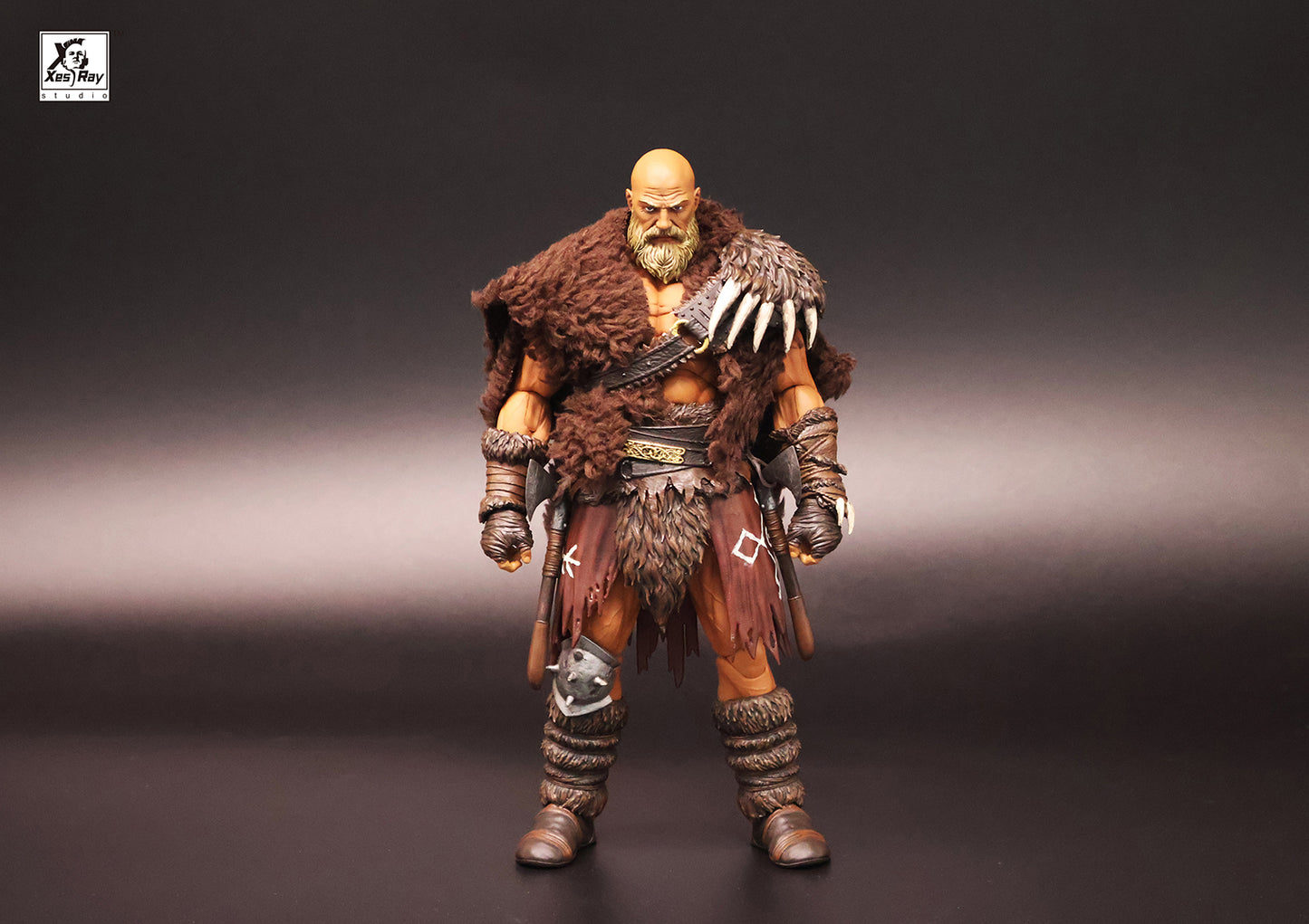Xesray Studio Fight For Glory Branthoc the Bear Head 024 1/12 Scale Action Figure PREORDER