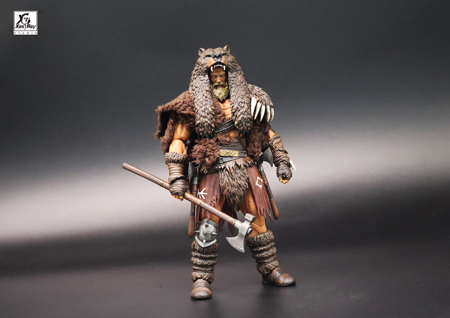 Xesray Studio Fight For Glory Branthoc the Bear Head 024 1/12 Scale Action Figure PREORDER
