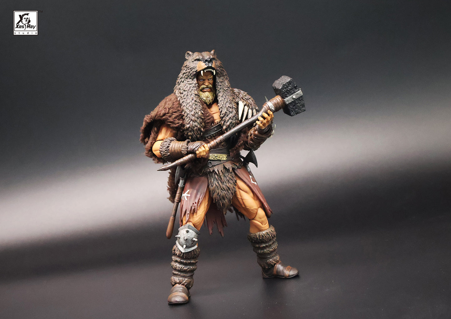 Xesray Studio Fight For Glory Branthoc the Bear Head 024 1/12 Scale Action Figure PREORDER