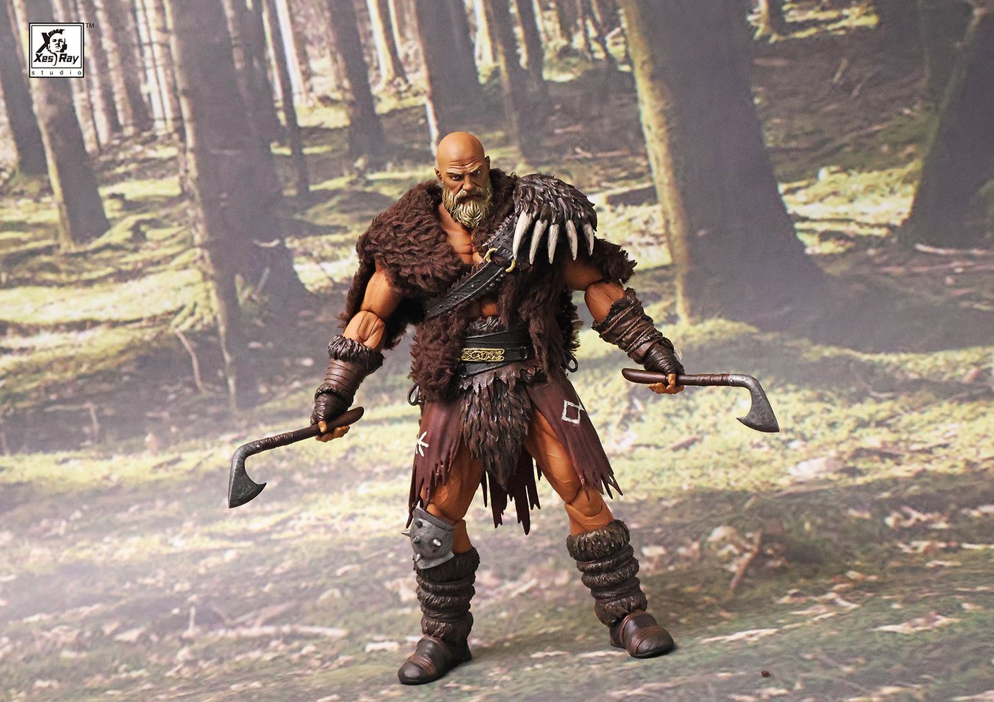 Xesray Studio Fight For Glory Branthoc the Bear Head 024 1/12 Scale Action Figure PREORDER