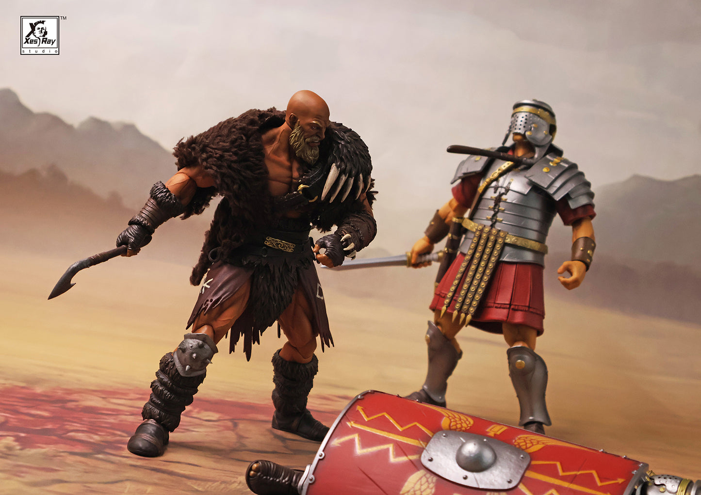 Xesray Studio Fight For Glory Branthoc the Bear Head 024 1/12 Scale Action Figure PREORDER