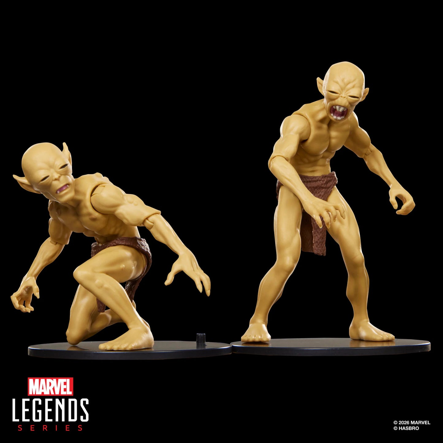 Fantastic Four Marvel Legends Mole Man & Moloids Action Figure Three-Pack PREORDER