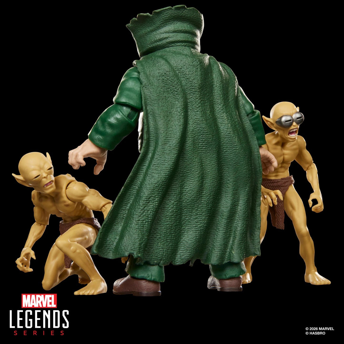 Fantastic Four Marvel Legends Mole Man & Moloids Action Figure Three-Pack PREORDER