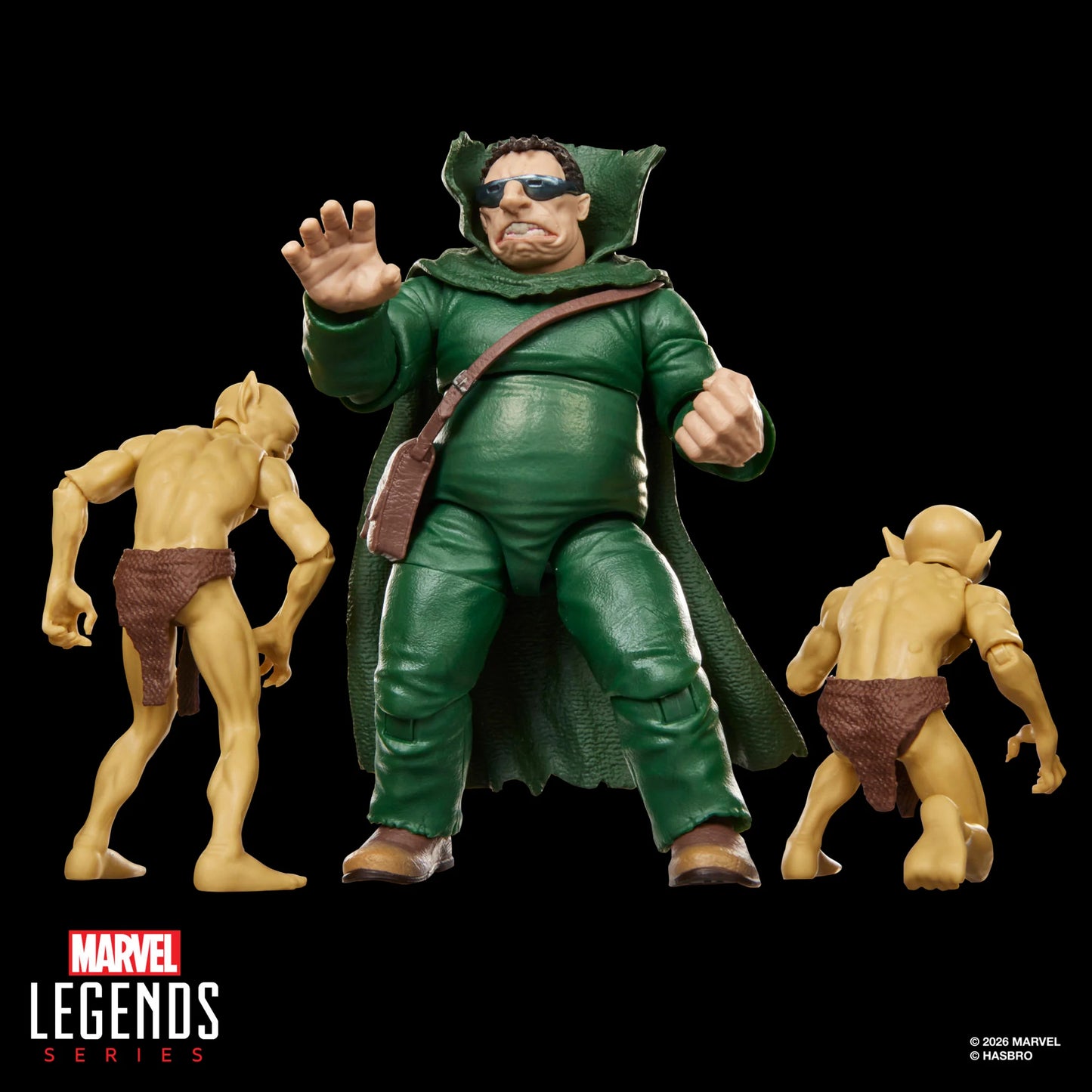 Fantastic Four Marvel Legends Mole Man & Moloids Action Figure Three-Pack PREORDER