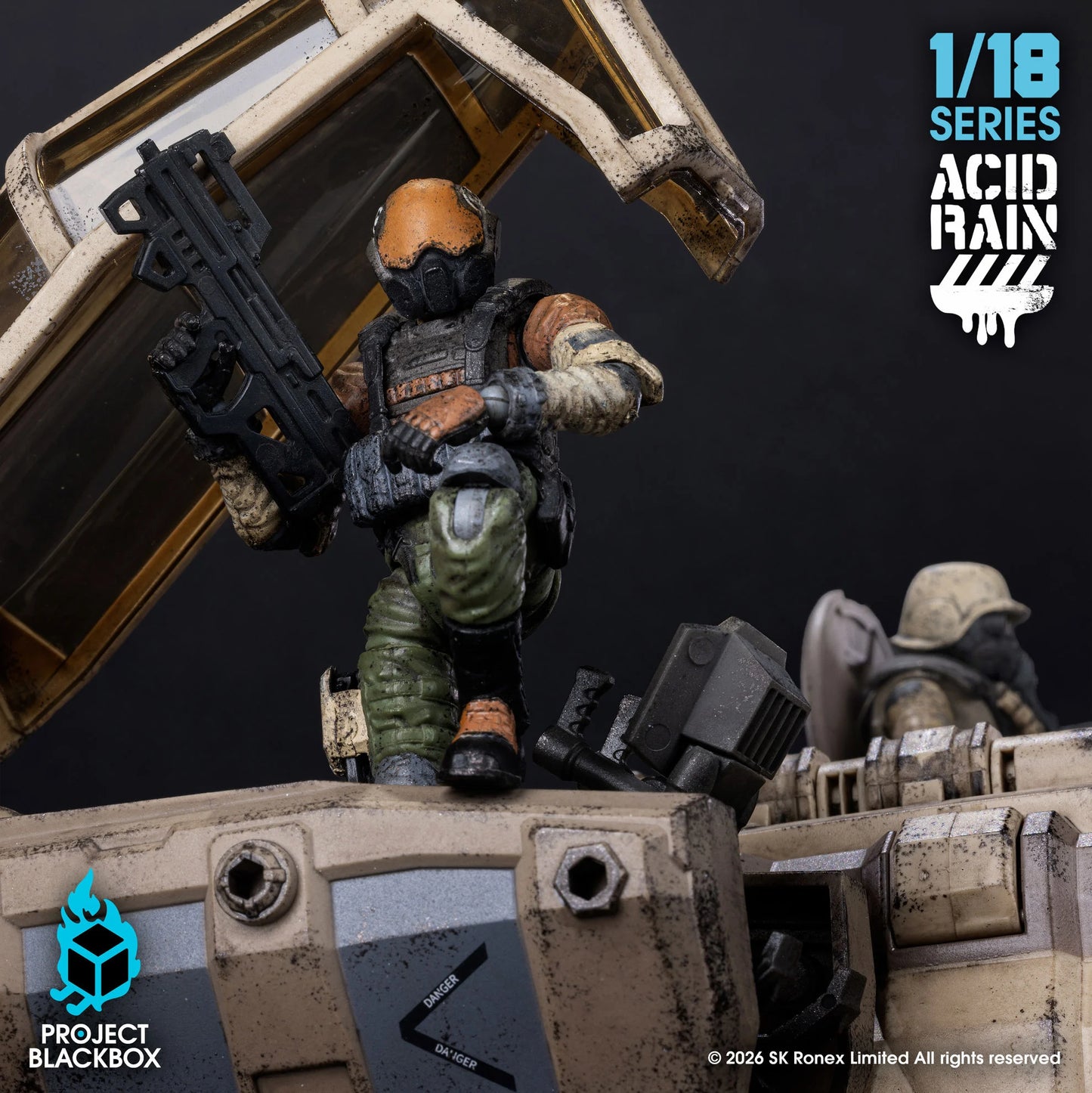 Acid Rain World: Project Blackbox PBB-AR011 Sand Warden 1/18 Scale Action Figure PREORDER