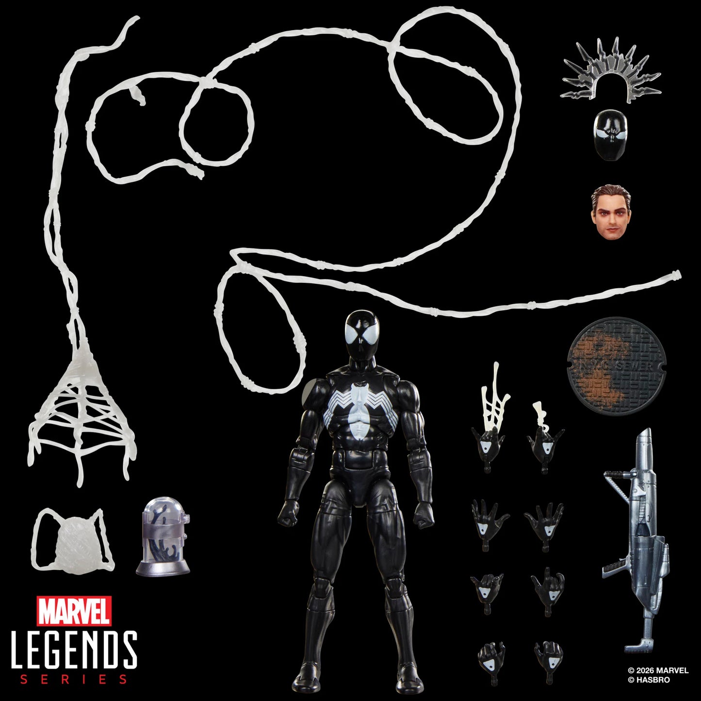 Marvel Legends Maximum Series Spider-Man (Symbiote) Action Figure PREORDER